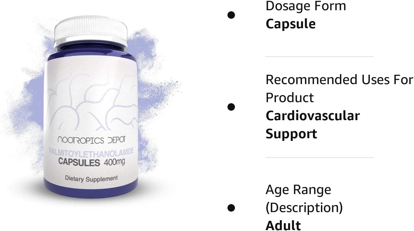 Nootropics Depot Palmitoylethanolamide 30 Capsules