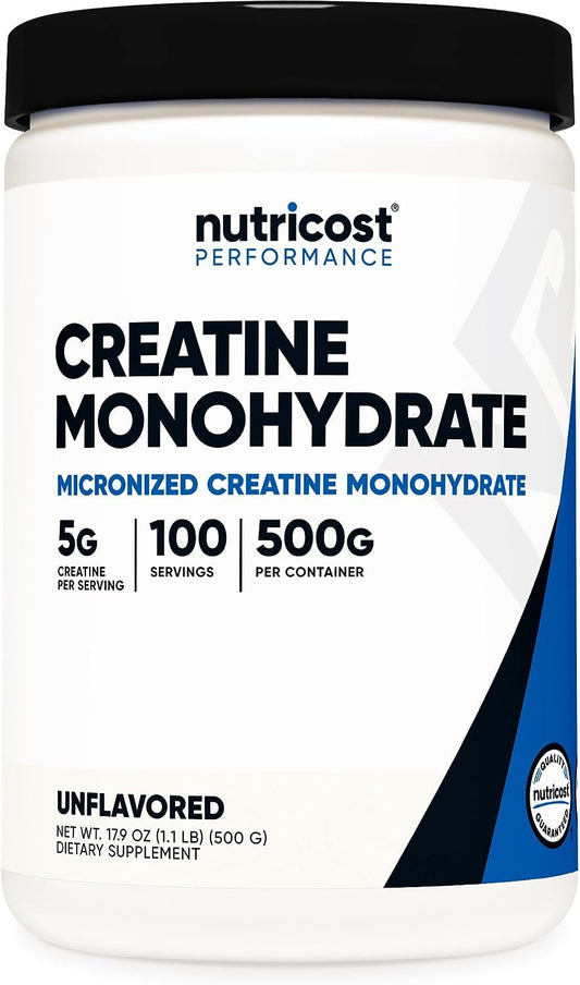 Nutricost Creatine Monohydrate Micronized Powder 500G