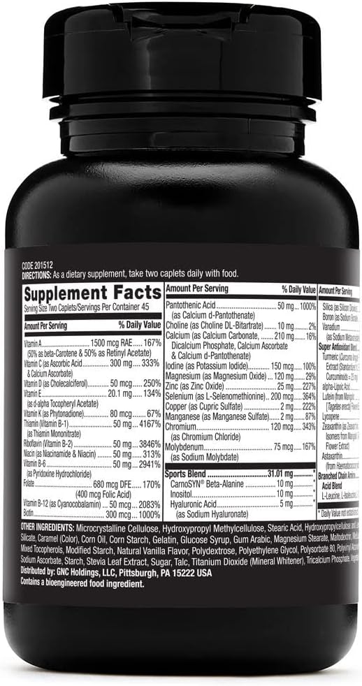 GNC Mega Men Sport Multivitamin 90 Count