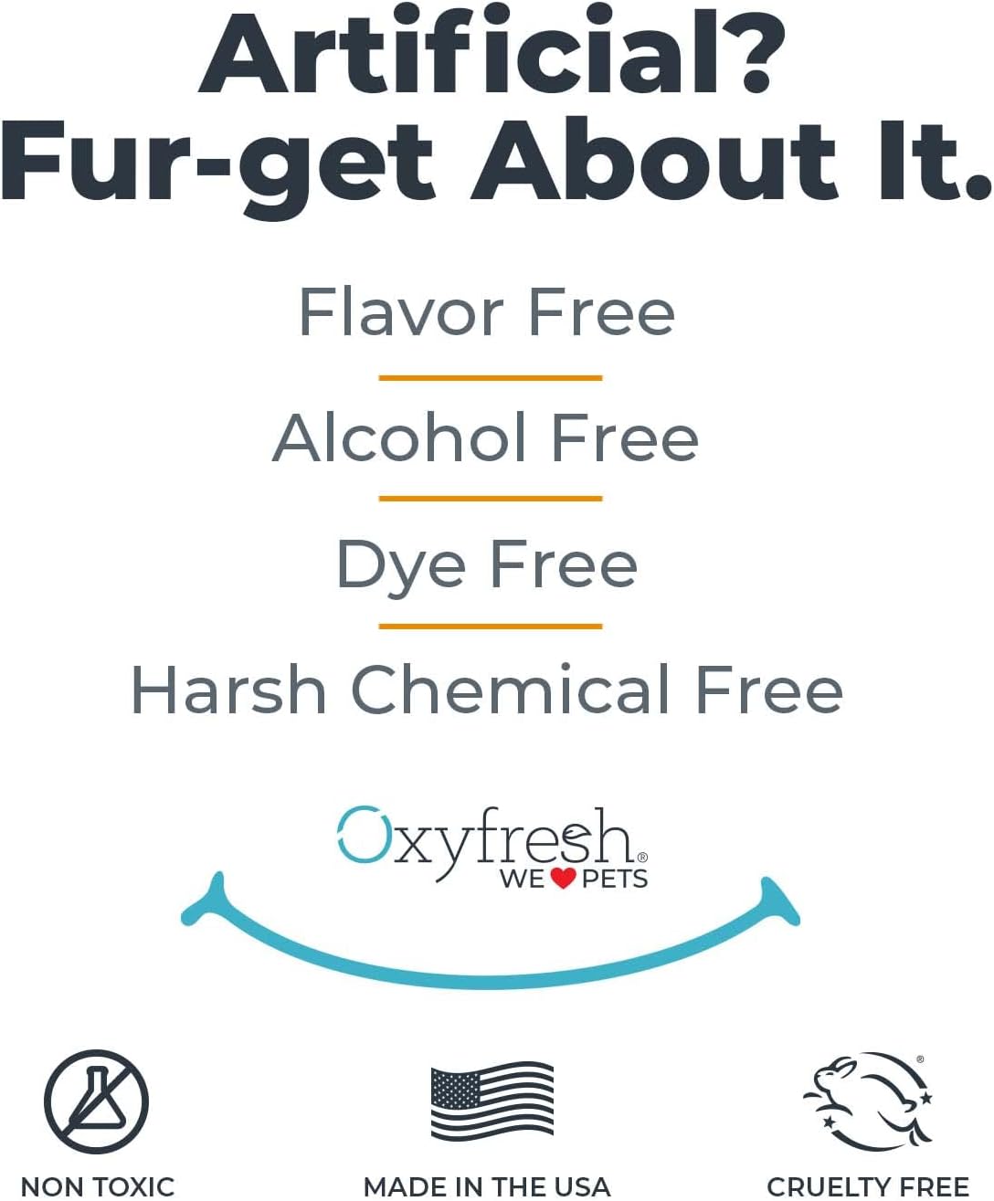 Oxyfresh Premium Pet Dental Kit for Dogs & Cats – Easy Solution for Pet Fresh Breath, Clean Teeth