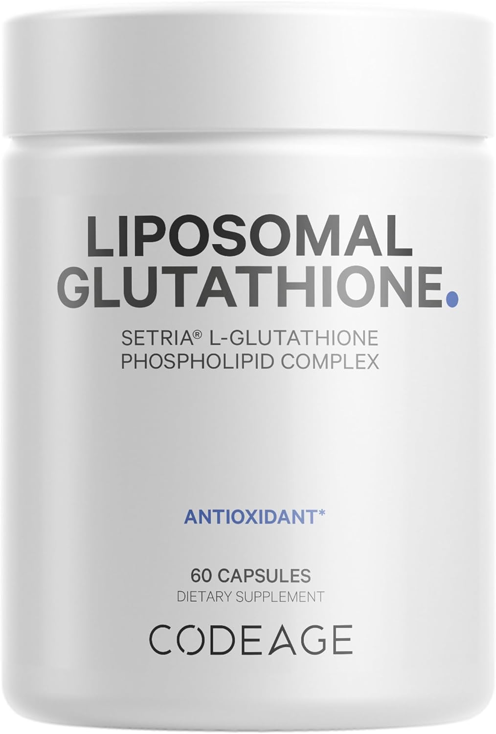 Codeage Liposomal Glutathione Supplement  60 Capsules