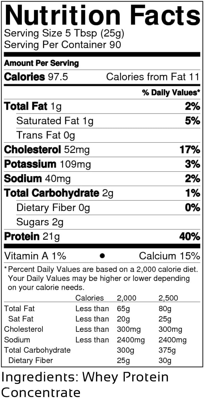 100% Raw Grass Fed Whey - Happy Healthy Cows, COLD PROCESSED Undenatured Protein Powder, 5LB