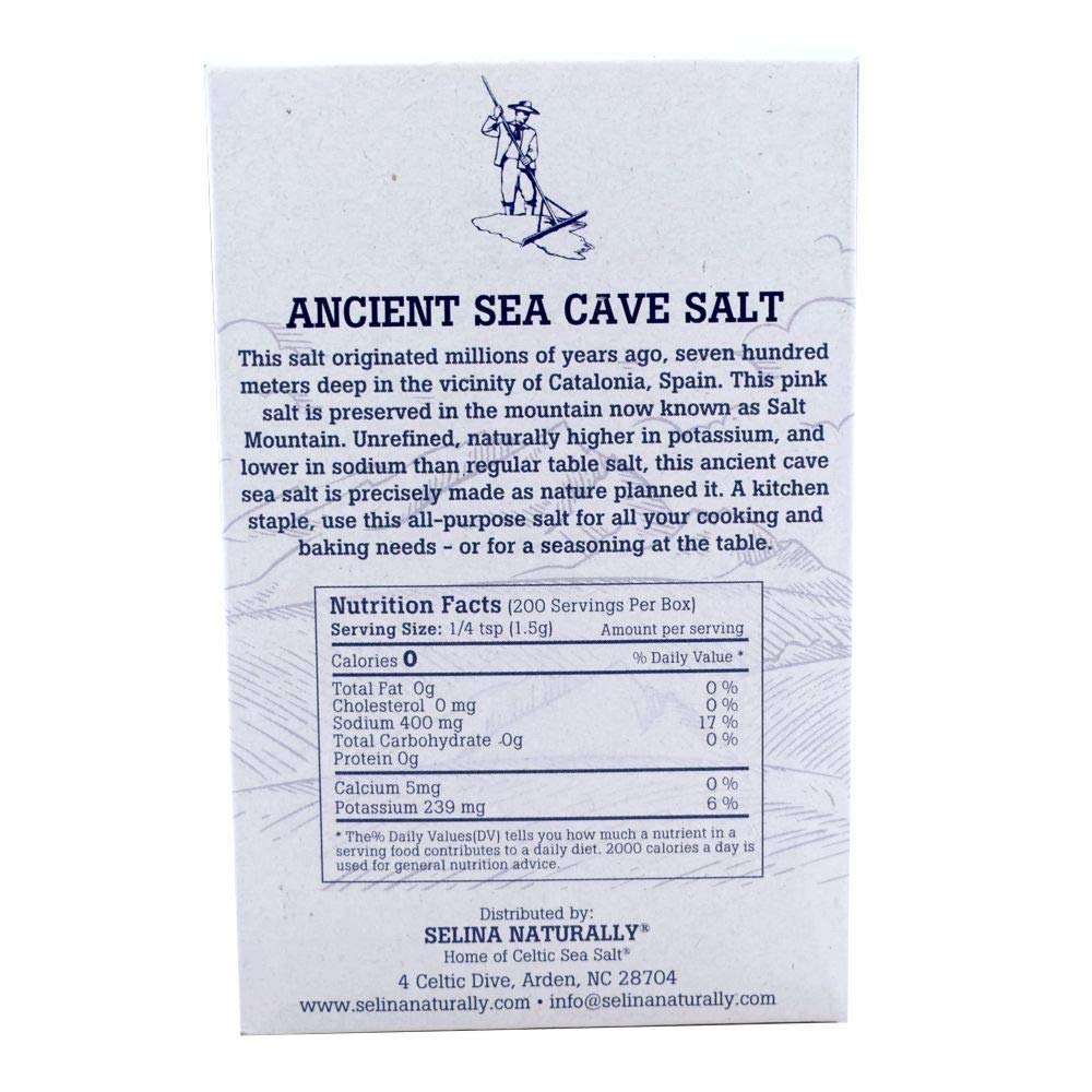 Celtic Sea Salt Pink Potassium Cave Salt 10.6 Oz