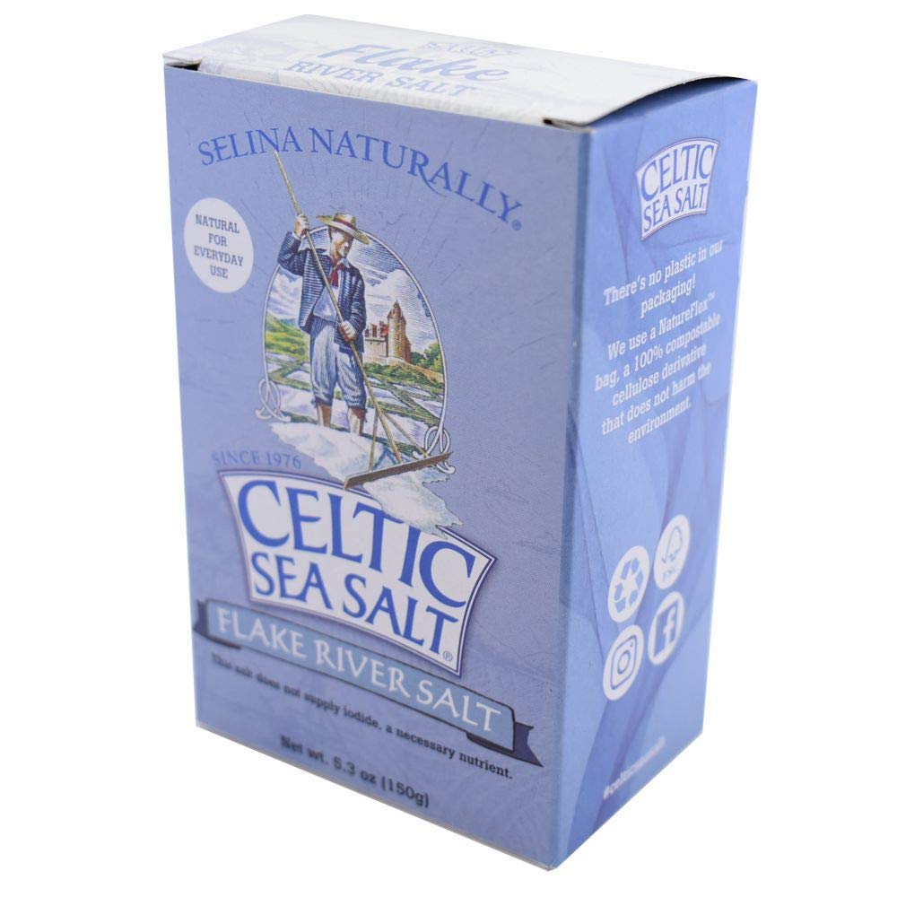 Celtic Sea Salt Flake Salt 5.3 Oz