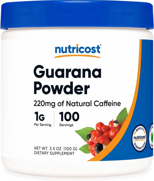 Nutricost Guarana Extract Powder 100 Grams