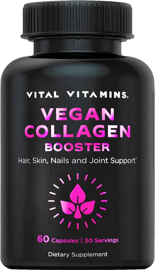 Vital Vitamins Vegan Collagen Booster  60 Capsules