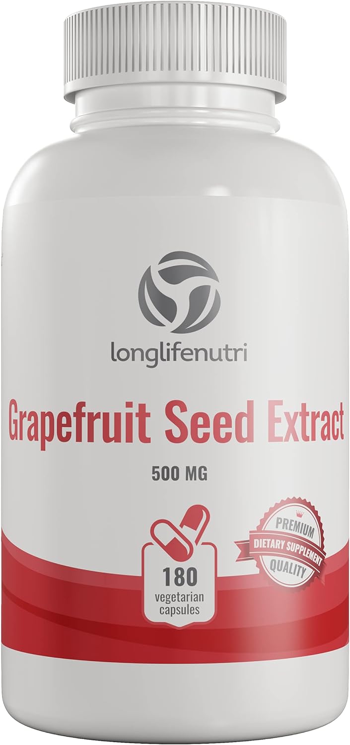 Grapefruit Seed Extract  180 Vegetarian Capsules