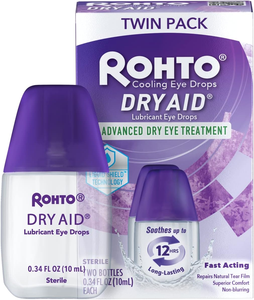 Rohto DryAid Eye Relief Lubricant Eye Drops