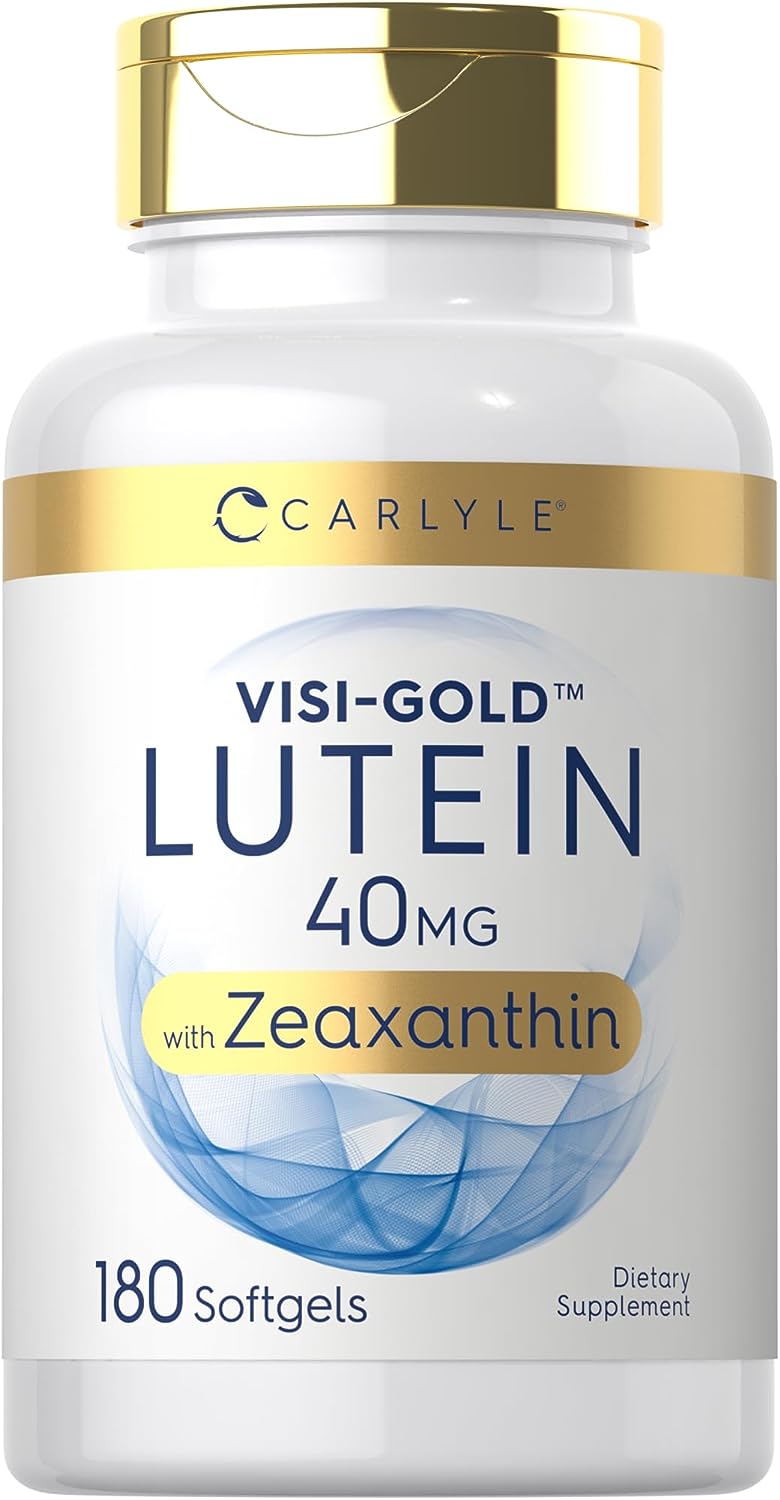 Carlyle Lutein and Zeaxanthin 40 mg 180 Softgels