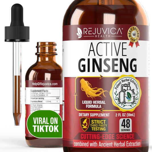 Active Ginseng Korean Red Panax Ginseng with Natural Ginsenosides