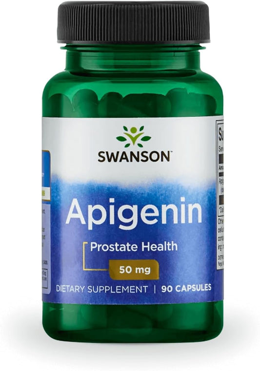 Swanson Apigenin-Bioflavonoid Supplement Natural Prostate Support-Metabolism ,90 count