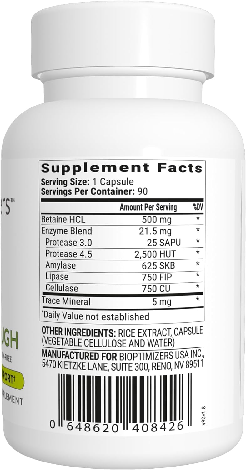 BiOptimizers HCL Breakthrough - 90 capsules