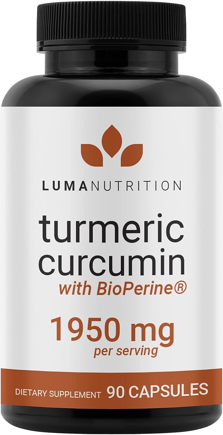 Turmeric Curcumin with Black Pepper - 95% Curcuminoids - 90 count