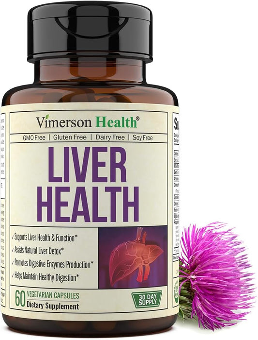 Liver Cleanse Detox & Repair - Artichoke Extract Liver Health Formula for Liver Detox - 60 pills