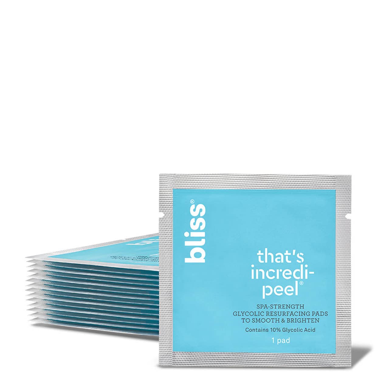 Bliss That's Incredi-Peel Glycolic Resurfacing Facial Pads 15 count