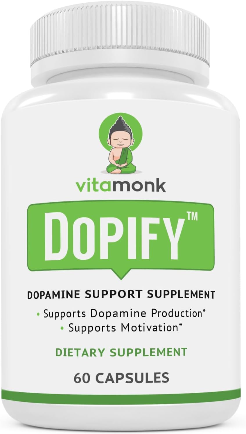 VitaMonk Dopify Dopamine Supplement 60 Capsules