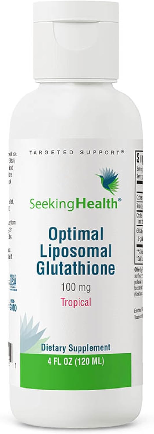 Seeking Health Optimal Liposomal Glutathione - Tropical 4 oz