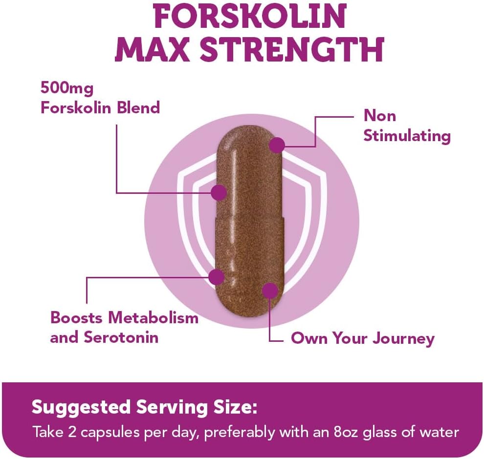 Vitamin Bounty Forskolin Max Strength  60 Capsules