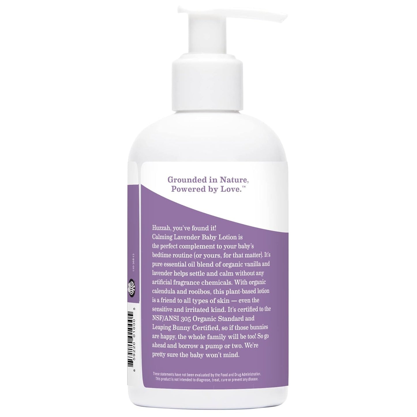 Earth Mama Calming Lavender Baby Lotion for Dry Skin