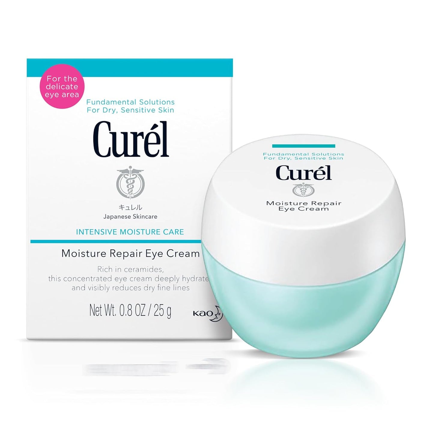 Curel Japanese Skin Care Moisturizer Repair Eye Cream, 0.8 Oz