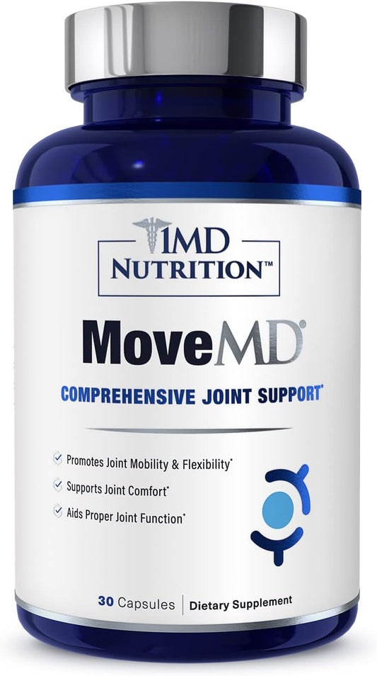 1MD Nutrition MoveMD - Health Supplement for Joint Discomfort & Support 30 count