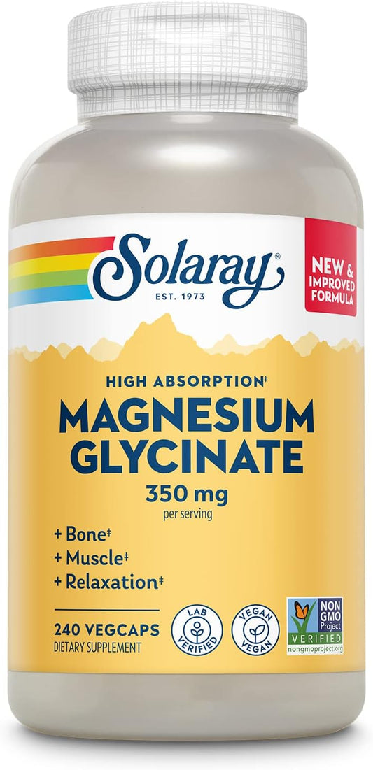 Solaray Magnesium Glycinate  240 VegCaps