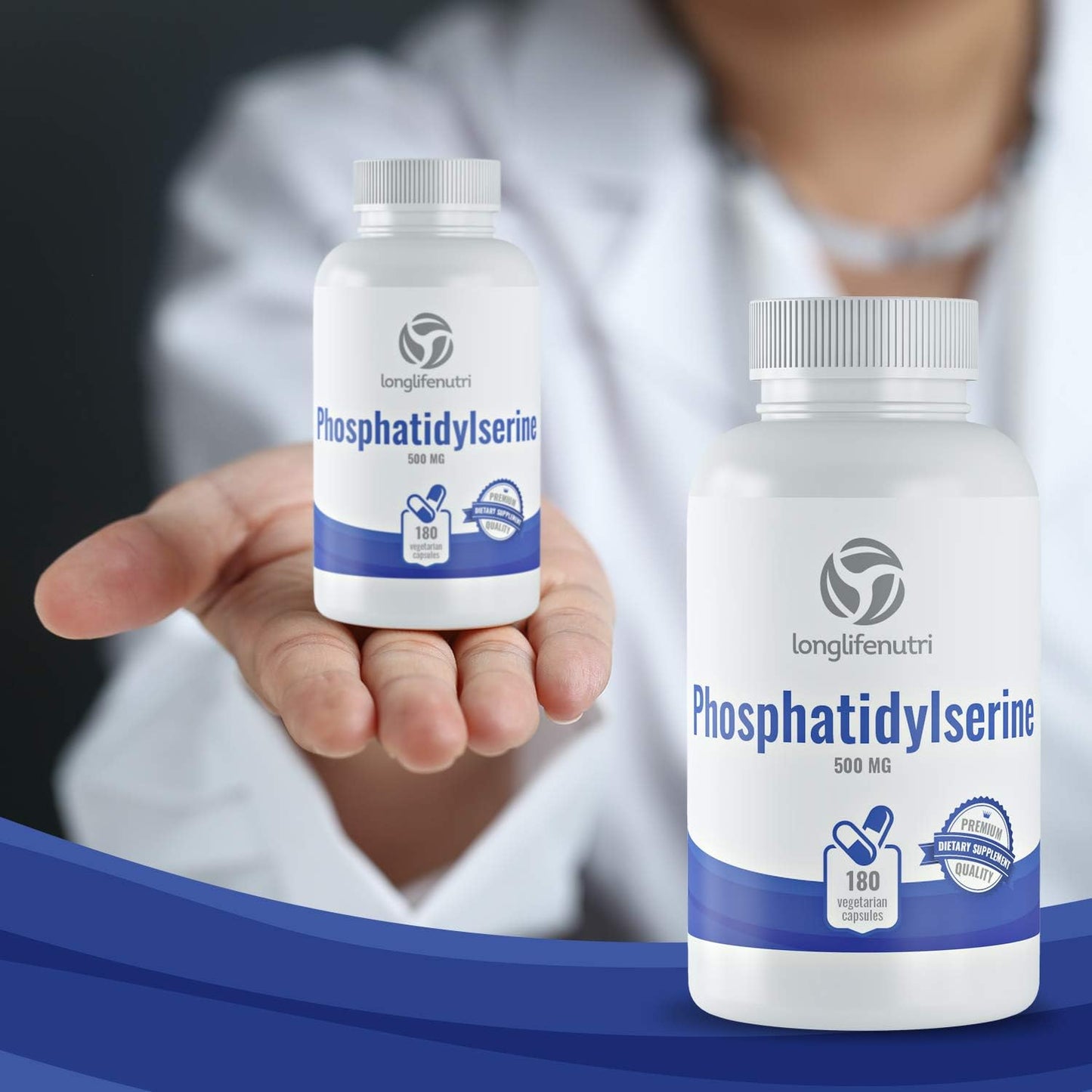 Phosphatidylserine  180 Vegetarian Capsules