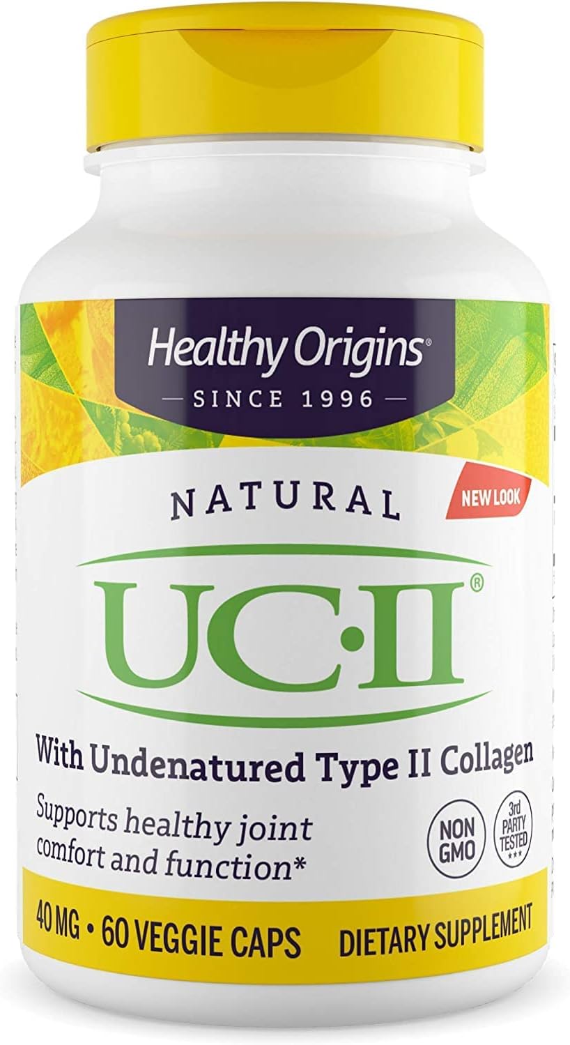 Healthy Origins UC-II,  - Premium Collagen  60 Veggie Caps