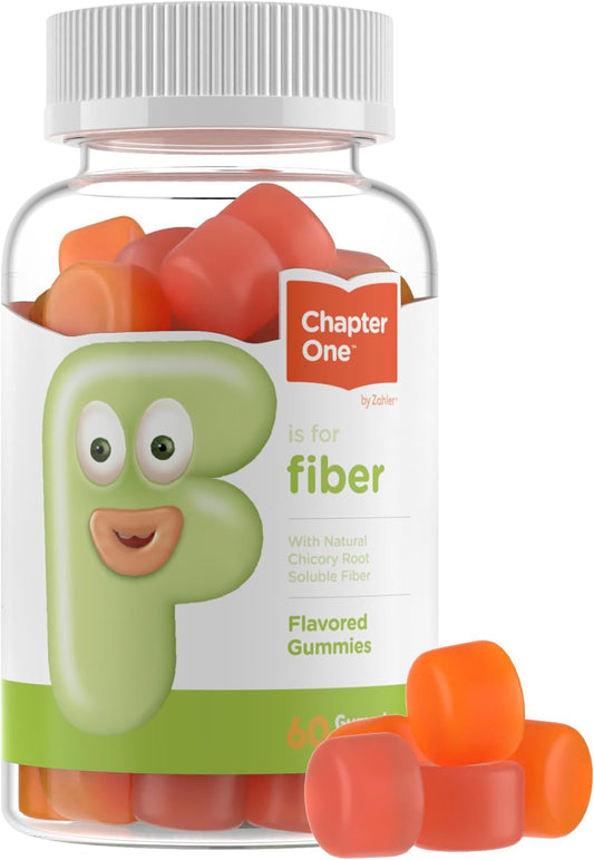 Zahler - Fiber Gummies for Adults & Kids (60 Count)