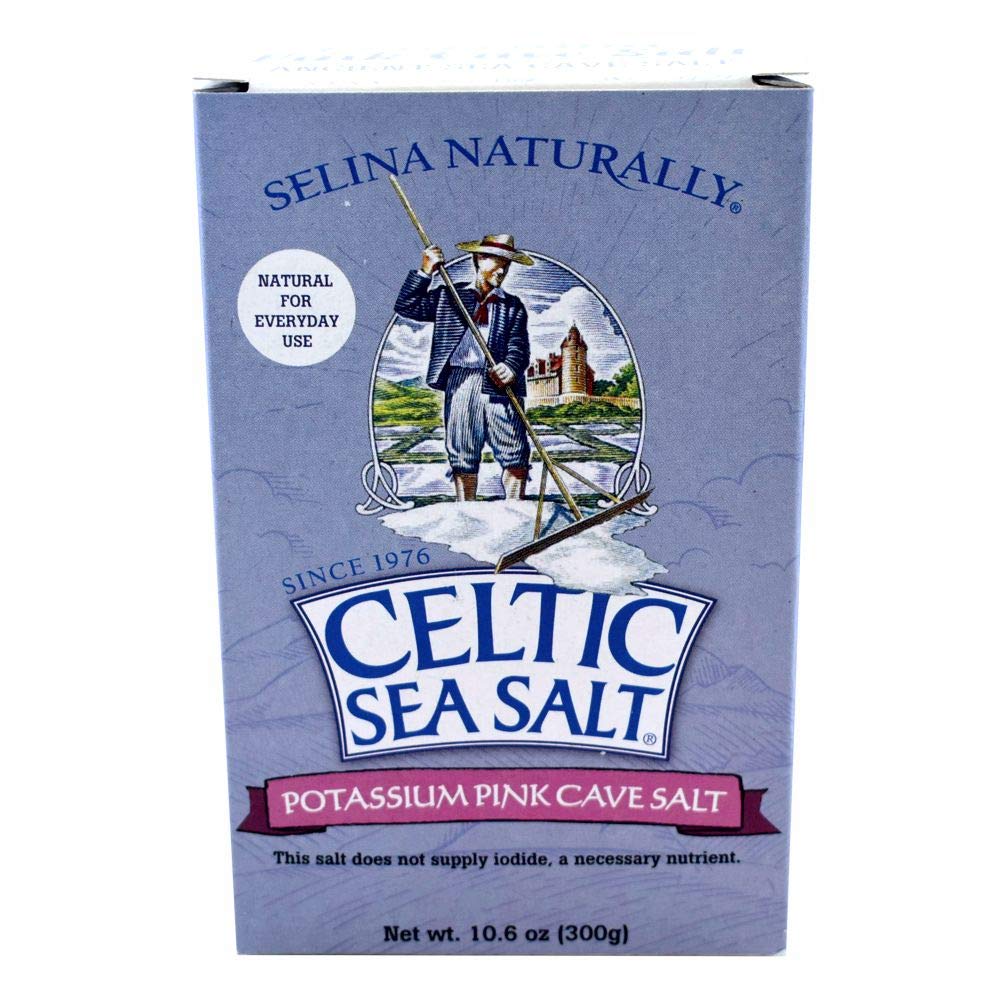 Celtic Sea Salt Pink Potassium Cave Salt 10.6 Oz