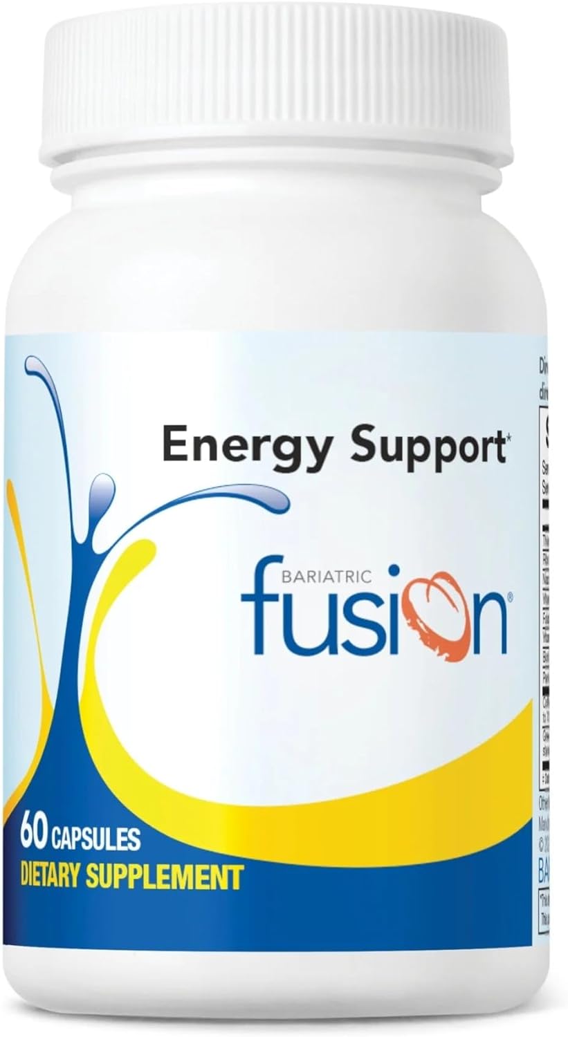 Bariatric Fusion B Vitamins for Energy Support  B-Complex with 70mg - 60 Count