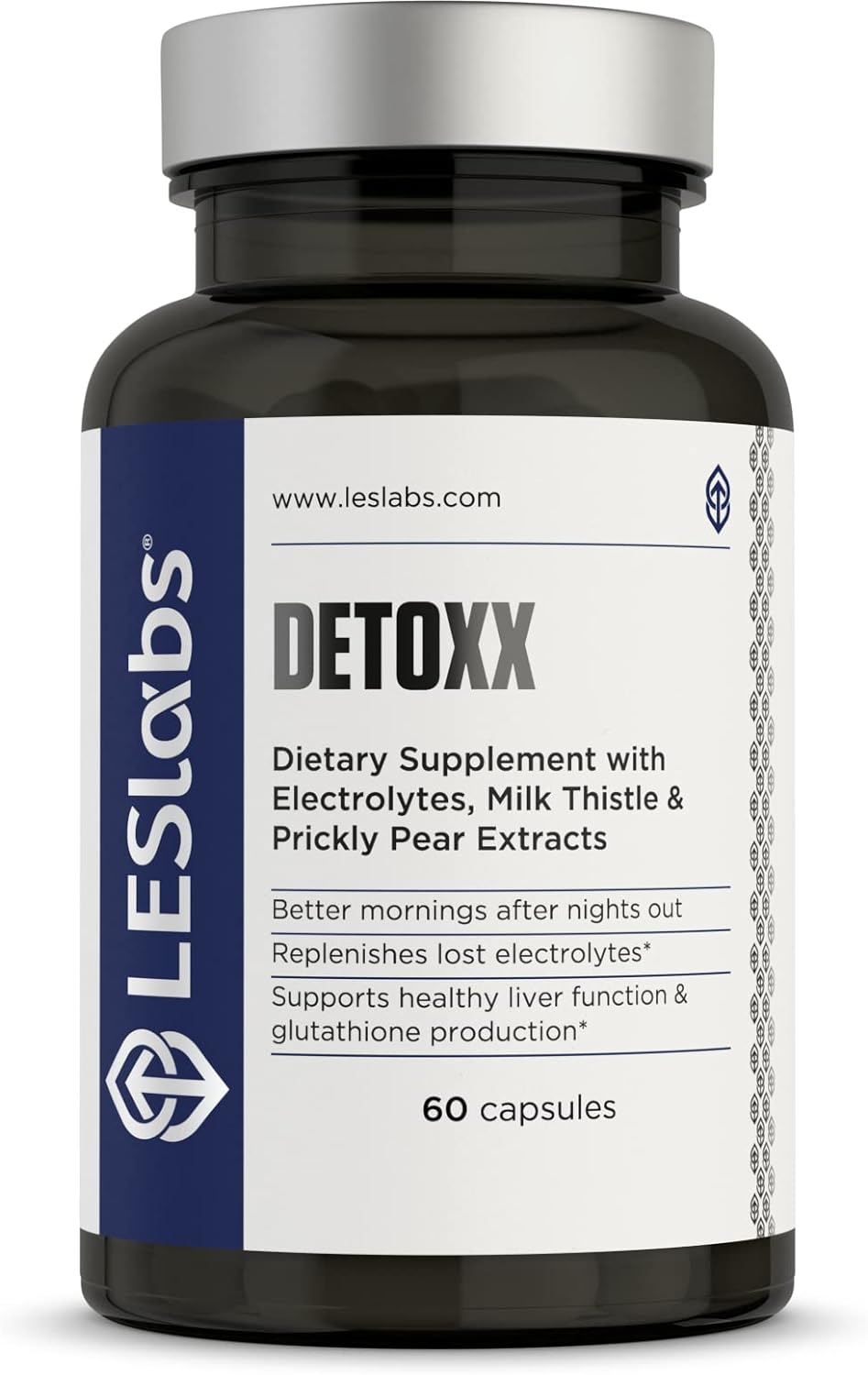 LES Labs DeToxx – Better Mornings & Recovery, Liver Support, 60 Capsules