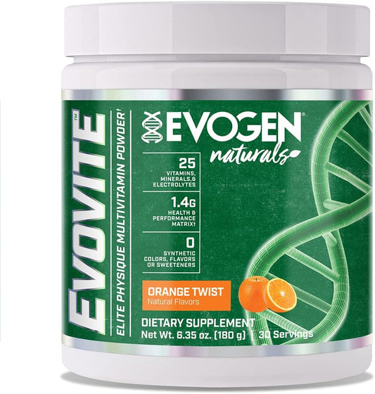 Evogen Evovite Multivitamin Poweder Orange Twist