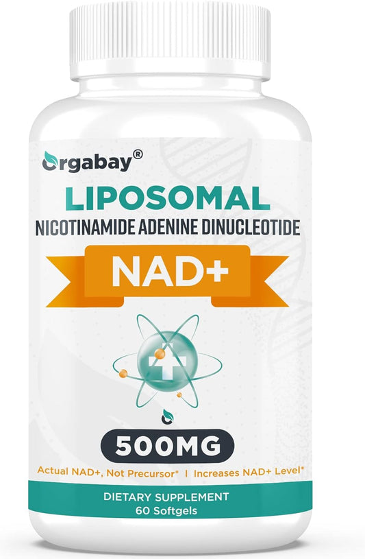 Orgabay Liposomal NAD+ Supplement  60 Softgels