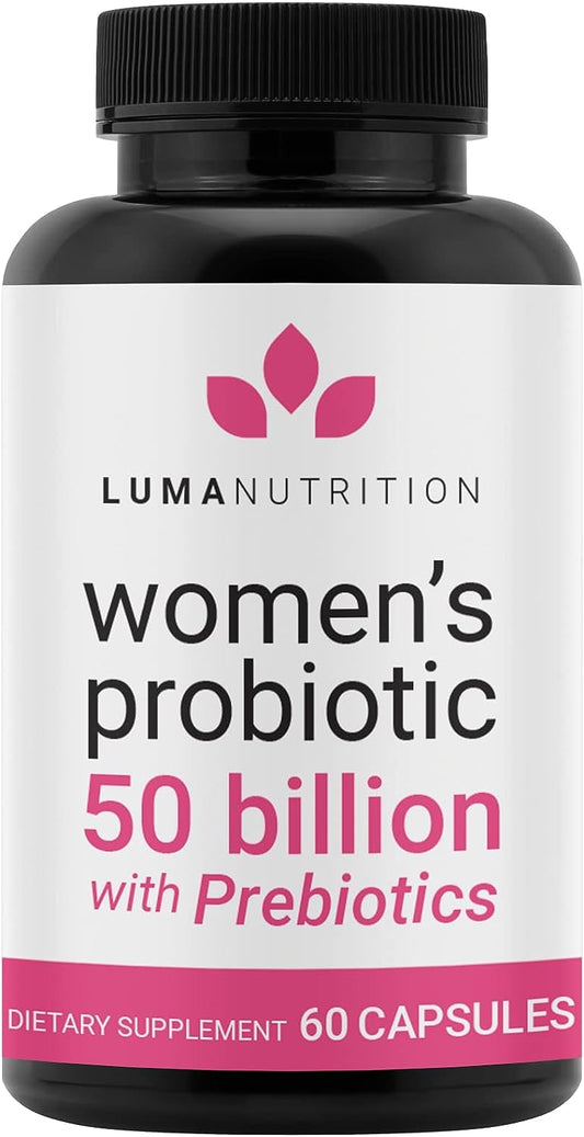 Luma Nutrition Probiotics for Women with Prebiotics - 60 count