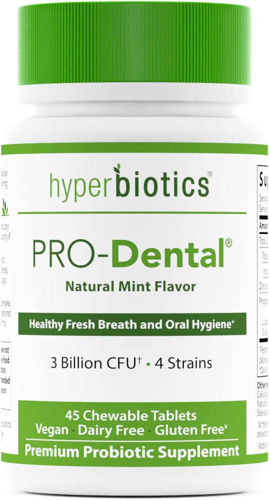 Hyperbiotics Pro Dental Probiotic with BLIS K12 and M18 45 count