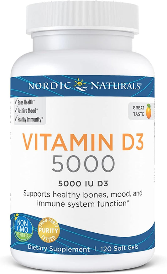 Nordic Naturals Vitamin D3 120 Mini Soft Gels