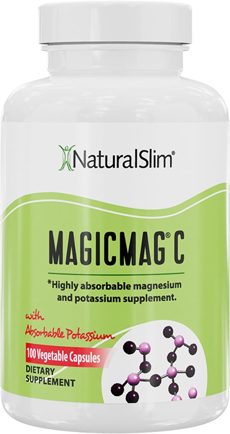 NaturalSlim MagicMag C Magnesium Citrate  100 Capsules