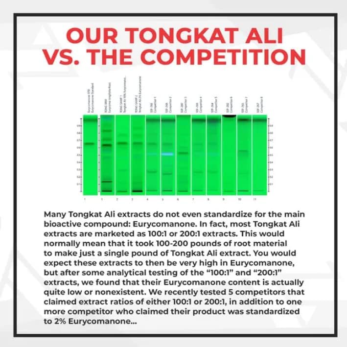 Nootropics Depot Tongkat Ali Extract  60 Capsules