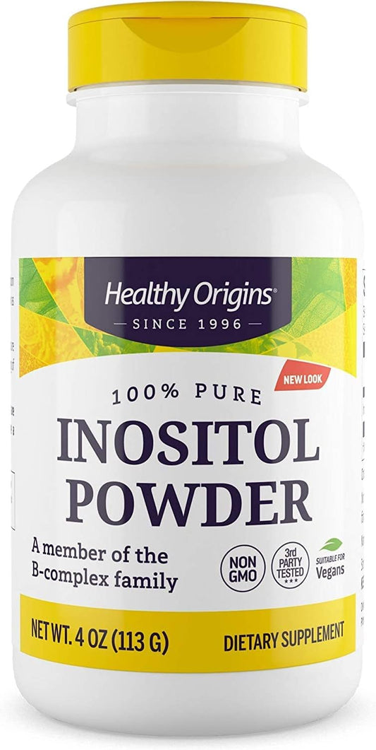 Healthy Origins Inositol Powder- 4 Oz