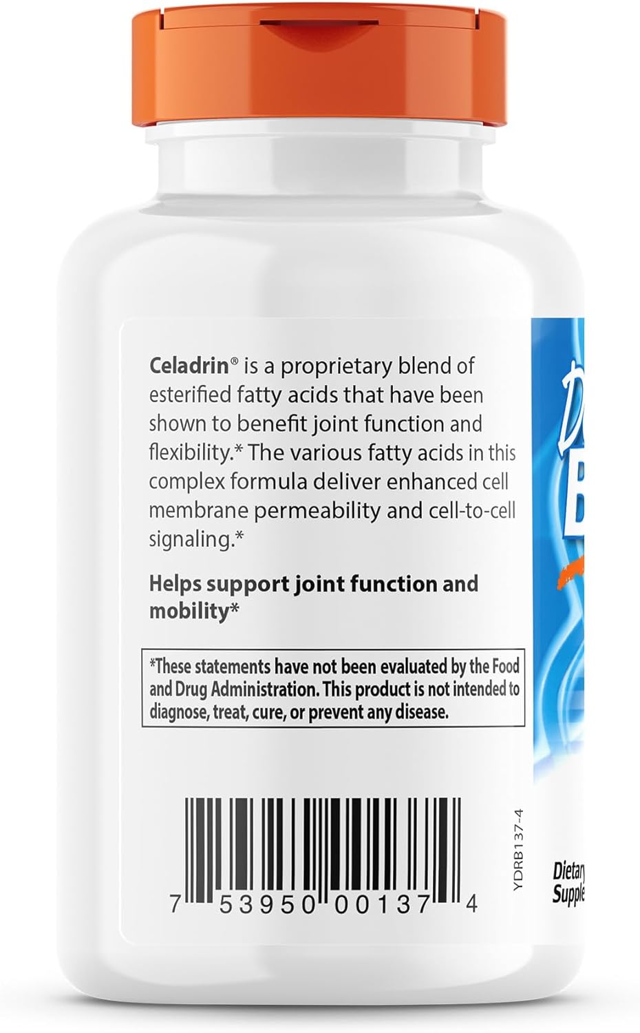 Doctor's Best Celadrin, Non-GMO, Gluten Free, Joint Support, 500 mg, 90 Caps