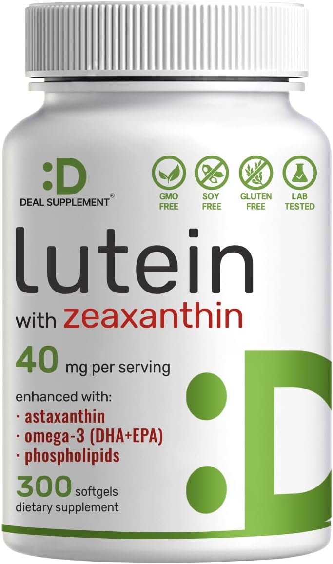 DEAL SUPPLEMENT Lutein and Zeaxanthin  300 Softgels