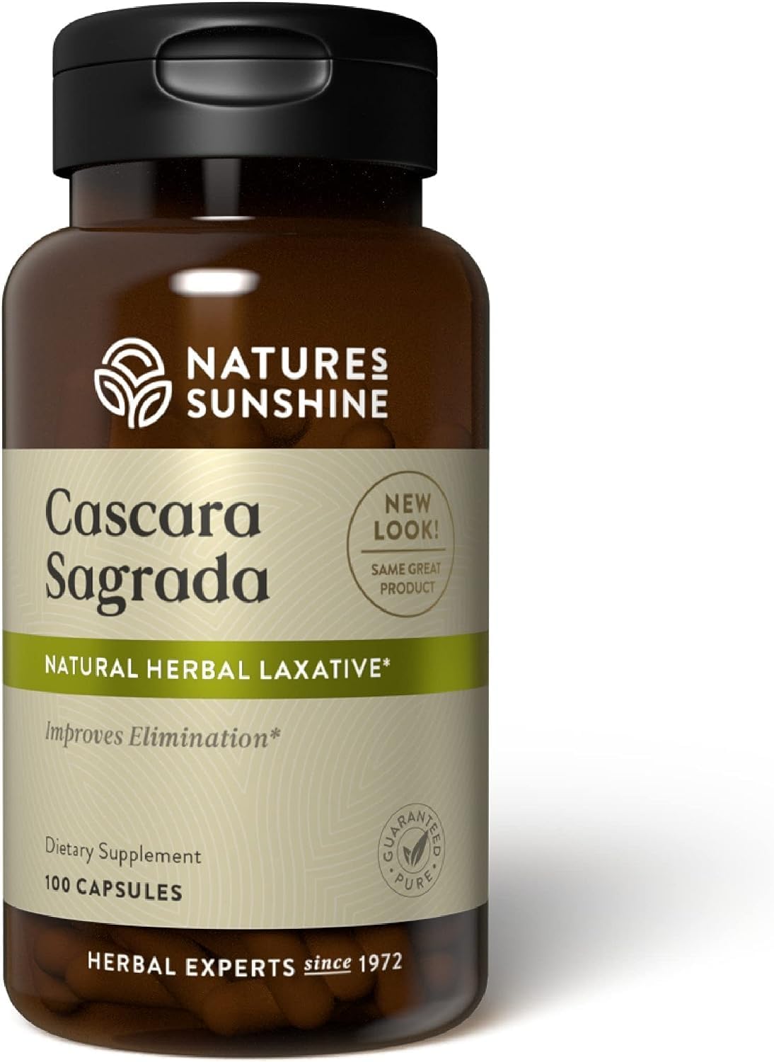 Nature's Sunshine Cascara Sagrada  -100 Capsules