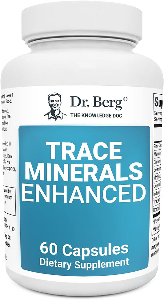 Dr. Berg Trace Minerals Enhanced Complex 60 Capsules