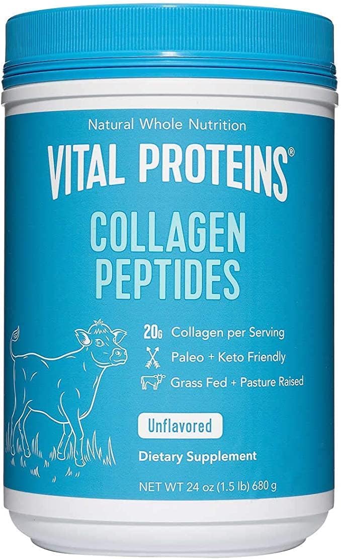 Vital Proteins Collagen Peptides Powder  Unflavored, 24 oz