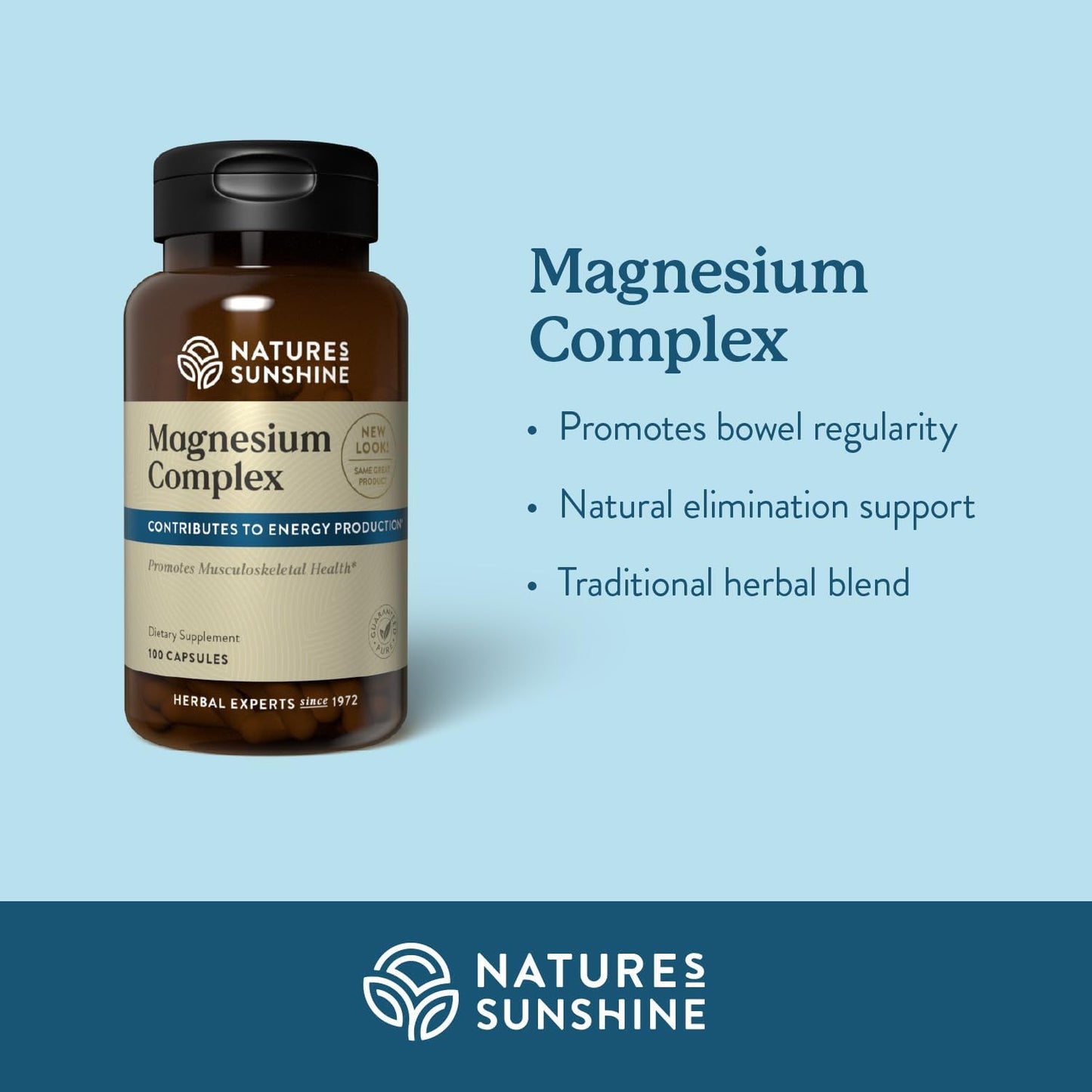 Nature’s Sunshine Magnesium Complex -100 Capsules