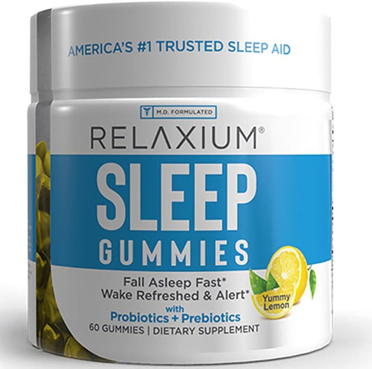 Relaxium Sleep Gummy, Sleep Aid Support 60 gummies