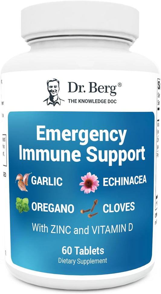 Dr. Berg Emergency Immune Support w/Echinacea 60 Tablets