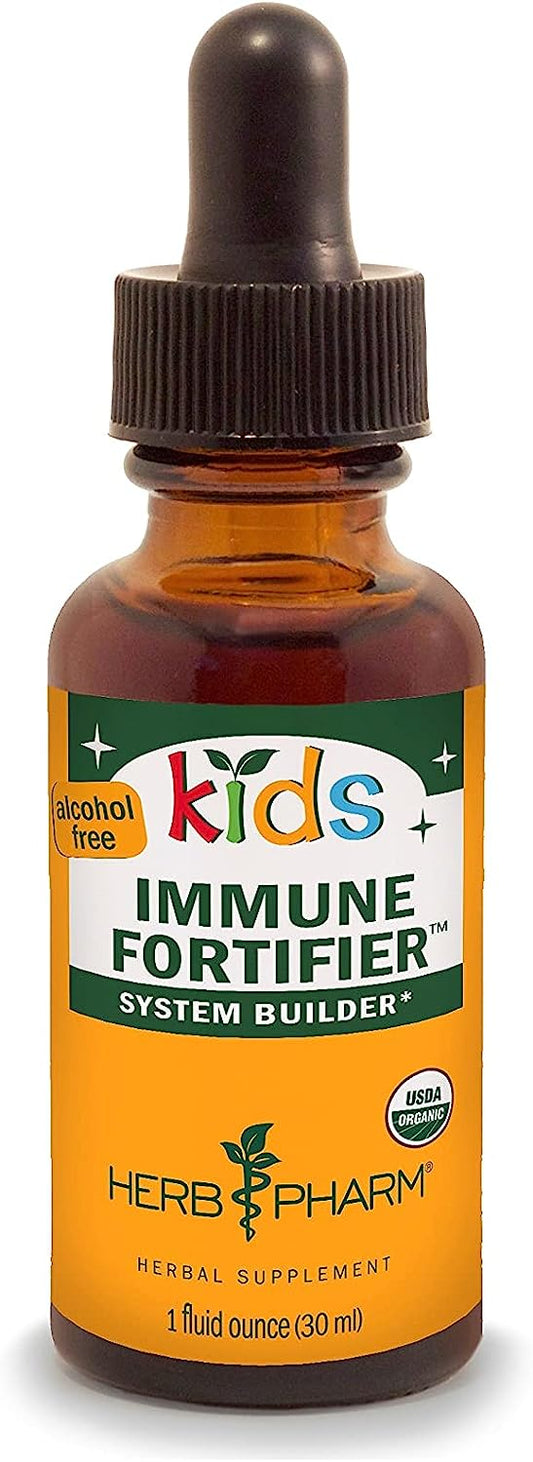 Herb Pharm Kids Organic Alcohol-Free Immune Fortifier Liquid Herbal