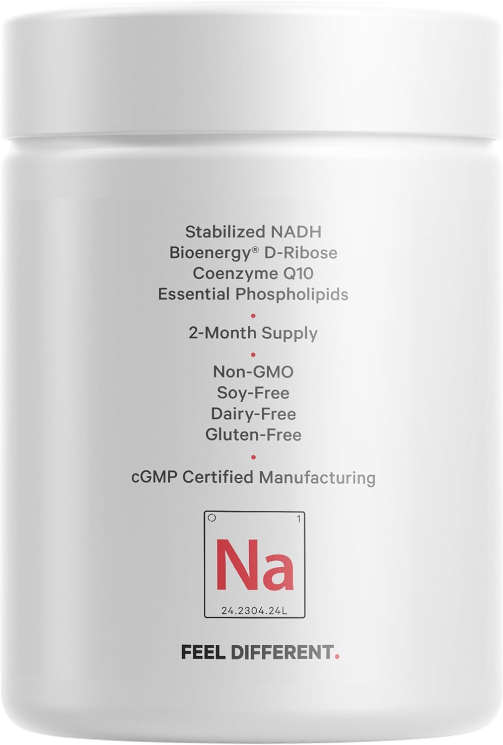 Codeage Liposomal NADH+ Supplement - CoQ10 - Vitamin B12 60 Capsules